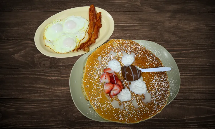 1-2-3 breakfast plate