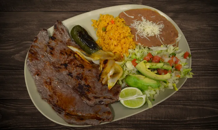 Carne asada plate
