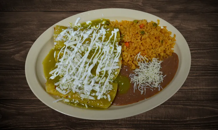 Chicken enchiladas