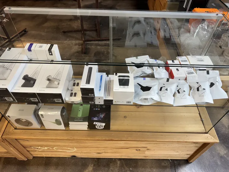 Boxed vaporizers and electronic devices in a case